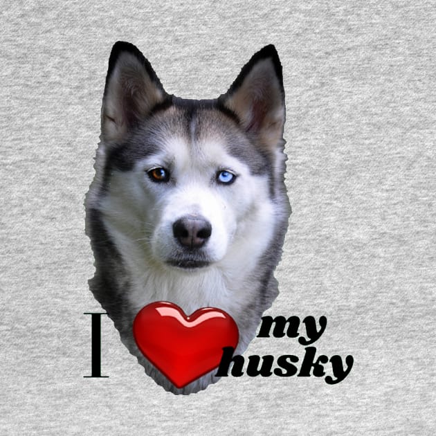 I love my husky by SILSKY